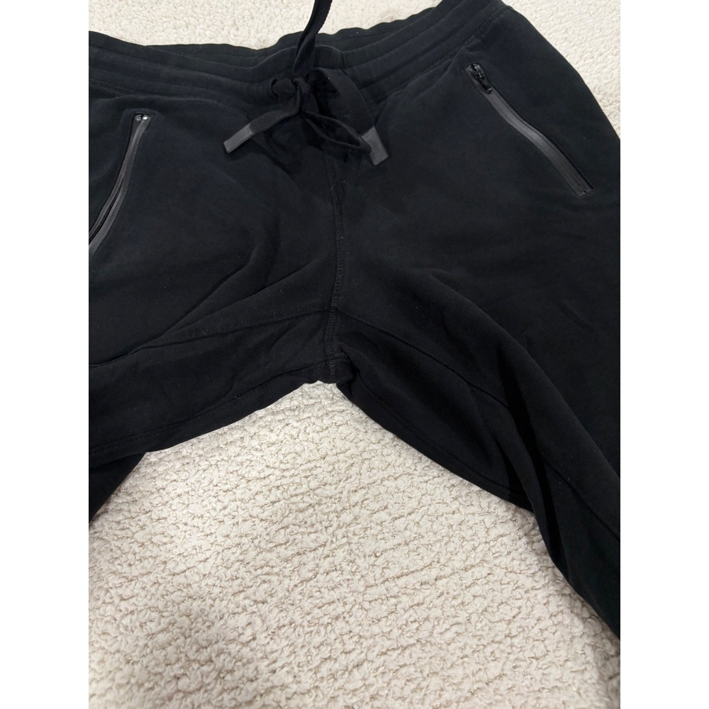 Alo Yoga Urban Moto Sweatpant Jogger 29" Black Size Small Stretch Cozy - Picture 3 of 9
